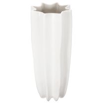 Artikel Bloemenvaas met ribbels, moderne decoratieve vaas, 38 cm