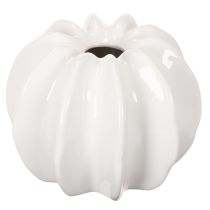 Artikel Decoratieve vaas in de vorm van een pompoen, glanzend, herfstdecoratie voor de woonkamer, 19 cm