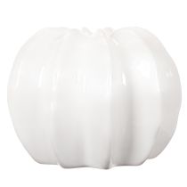 Artikel Decoratieve vaas in de vorm van een pompoen, glanzend, herfstdecoratie voor de woonkamer, 19 cm