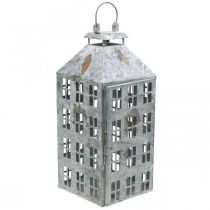 Artikel Vintage decoratieve lantaarn metalen lichthuis Shabby Chic H41,5cm