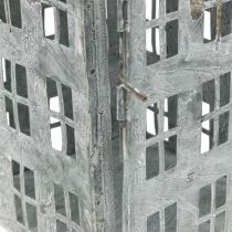Artikel Vintage decoratieve lantaarn metalen lichthuis Shabby Chic H41,5cm