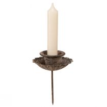 Artikel Vintage puntkaarshouder om in te steken Ø8,5cm H11,5cm 4st