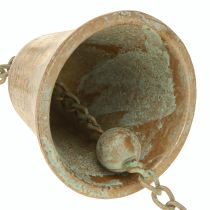 Artikel Vintage windgong metalen decoratie met paraplu en bel 70cm