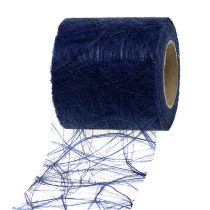 Artikel Fleece 8cm 25m donkerblauw