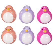 Artikel Decoratieve vogelfiguurtjes, schattig en kleurrijk ontwerp voor de woonkamer, 6 cm, 6 stuks