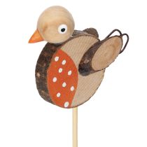 Artikel Houten tuinstekers in de vorm van vogels voor creatieve decoratie in de lente en zomer, 33 cm, 16 stuks