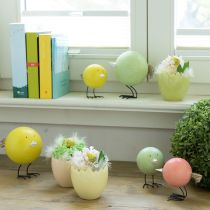 Artikel Decoratieve kuikentjes als vrolijke blikvanger voor de lente en Pasen, 12 cm, 3 stuks