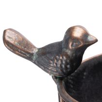 Artikel Decoratief vogelbad, bloempot met klimrek, nostalgische uitstraling, stijlvolle tuindecoratie, 75 cm