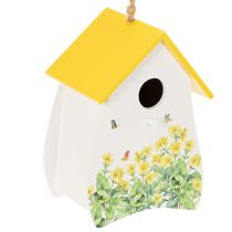 Artikel Decoratief vogelhuisje met bloemenpatroon voor binnen en op het balkon, 21 cm