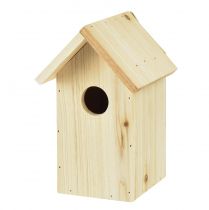 Vogelhuis houten nestkast pimpelmees sparrenhout 11,5×11,5×18cm