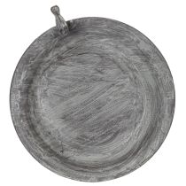 Artikel Decoratief vogelbad met verfijnd bladmotief in vintage stijl, 74 cm