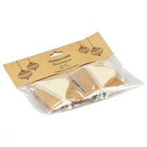 Artikel Honingraatbolletjes honingraatbolletjes ui crème wit goud Ø8cm 4 stuks