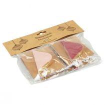 Artikel Honingraatbolletjes honingraatbolletjes ui roze wijnrood Ø8cm 4 st