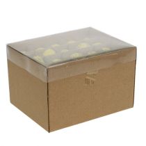 Artikel Kwartelei 3cm Geelgeblazen Eieren 50 st