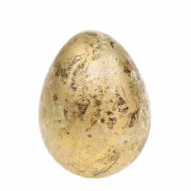 Artikel Kwarteleitje als decoratie leeg goud 3cm 50 st