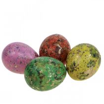 Artikel Kwarteleitjes Deco Geblazen Eieren 3cm Kleurrijk 12st