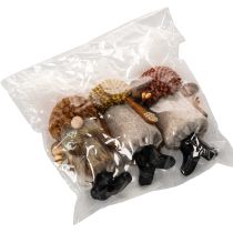 Artikel Kabouterfiguurtje met baard en puntmuts, 10 cm, 3 stuks