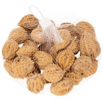 Artikel Walnoten, een natuurlijk product voor tafeldecoratie en doe-het-zelfprojecten. Natuurlijke walnoten, 4-5 cm, 300 g.