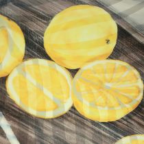 Artikel Wanddecoratie zomerdecoratie foto met citroenlimonade 40x60cm