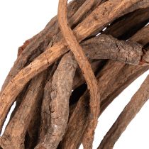 Artikel Natuurlijke wilgenkrans, geschikt als decoratieve krans voor bloemisten, 40 cm