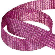Artikel Kerstlint met gouden draad cadeaulint Erika 25mm 20m