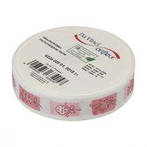 Artikel Kerstlint Roze lint Kerst 25mm 18m