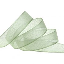Kerstlint met mica 25mm 20m