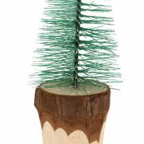 Artikel Kerstdecoratie Kerstboom gesneeuwd 10cm 8st
