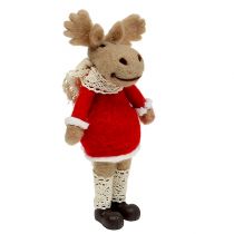 Artikel Kerstfiguur eland 22cm van vilt 2st