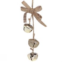 Artikel Kerstklokken kerstboomversiering goud Ø3,5cm 3st