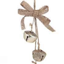 Artikel Kerstklokken kerstboomversiering goud Ø3,5cm 3st