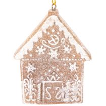 Artikel Kerstversieringen, honingcake-design, rendier, peperkoekmannetje, sneeuwvlok, 7 cm, 4 stuks