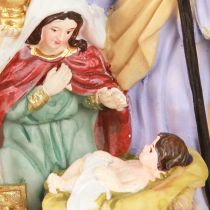 Artikel Kerststal met figuren Kerststal 15,5×7×20cm