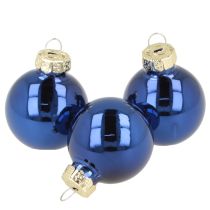 Artikel Mini kerstballenset van glas voor dennentakken, 3 cm, 22 stuks