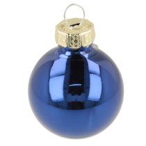 Artikel Mini kerstballenset van glas voor dennentakken, 3 cm, 22 stuks