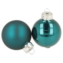 Artikel Kerstballen, mat en glanzend, kleine kerstversieringen, 4 cm, 24 stuks