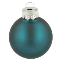 Artikel Kerstballen, mat en glanzend, kleine kerstversieringen, 4 cm, 24 stuks