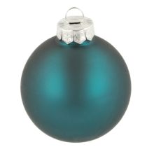 Artikel Kerstbal, mat en glanzend, feestelijke kerstboomversiering, 6 cm, 24 stuks