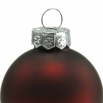 Artikel Kerstbal Ø4cm granaatappel assorti 24 stuks boomversieringen