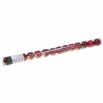 Artikel Kerstboomversiering Kerstbal rood 3 cm 14 stuks