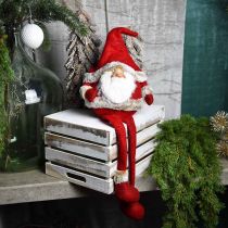 Artikel Kerstman rand kruk decoratief figuur Kerst 28×22×88cm