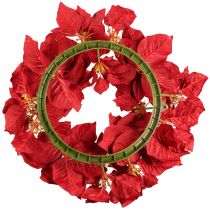 Artikel Kerststerkrans kunstbloemen Kerst Ø40cm