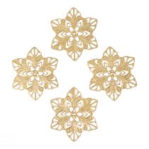 Artikel Kerststerren sterren kerstversiering metaal Ø6cm 36 st