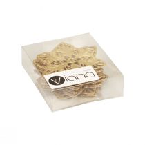 Artikel Kerststerren sterren kerstversiering metaal Ø6cm 36 st