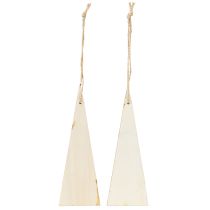 Artikel Houten kabouter decoratieve hangers voor feestelijke kerstversieringen