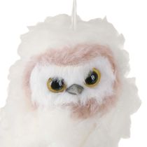 Artikel Witte uil decoratie om op te hangen uilenkuikens wit 12cm 2st