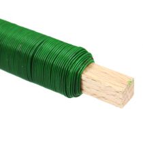 Wikkeldraad knutseldraad groen gelakt 0,65 mm 100g