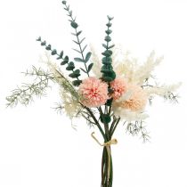 Weideboeket kunstboeket van zijden bloemen H42cm