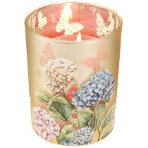 Artikel Elegante kaarsenhouder met bloemmotieven voor een gezellige kamerdecoratie, 12,5 cm, 2 stuks.