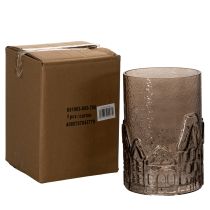 Artikel Glazen theelichthouders voor tafeldecoratie, 23 cm